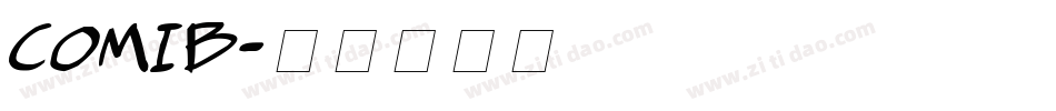 COMIB字体转换