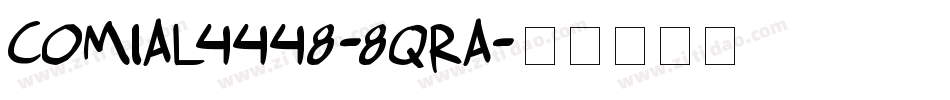 Comial4448-8qRA字体转换