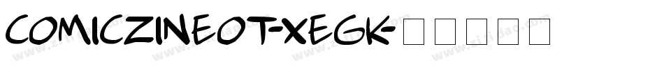 Comiczineot-XEgK字体转换