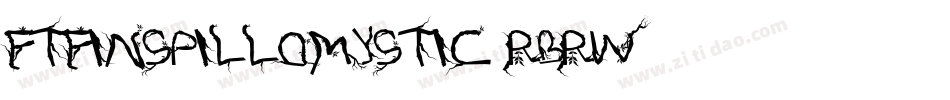 FtfInspilloMystic-RBrW字体转换 FtfInspilloMystic-RBrW字体转换