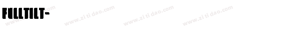 FULLTILT字体转换