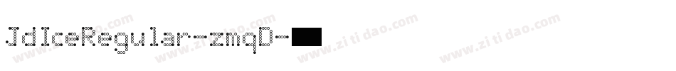 JdIceRegular-zmqD字体转换