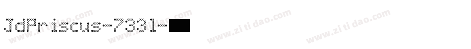 JdPriscus-733l字体转换