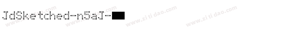 JdSketched-n5aJ字体转换