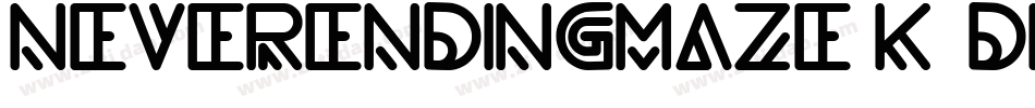 NeverEndingMaze-K6dW字体转换