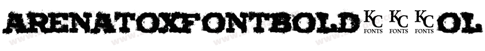 ArenatoxFontBold-23ol字体转换