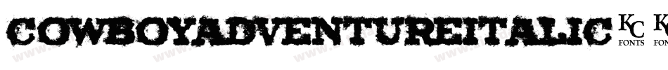 CowboyAdventureItalic-8MMzM字体转换