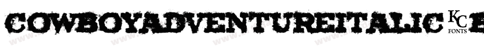 CowboyAdventureItalic-BWWpB字体转换