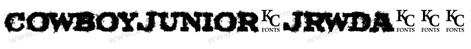 CowboyJunior-JRWDa字体转换