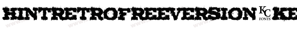 HintRetroFreeVersion-KEOl字体转换