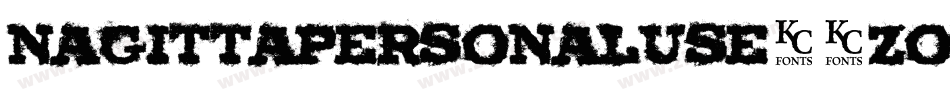 NagittaPersonalUse-2zOl字体转换