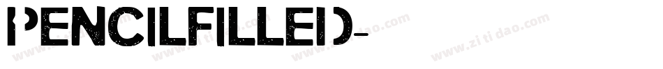 PencilFilled字体转换