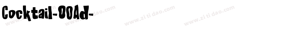 Cocktail-0OAd字体转换