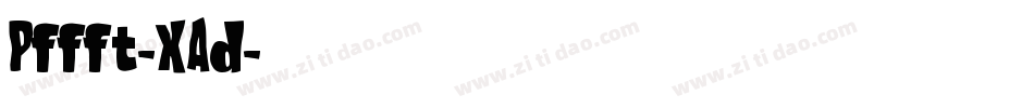 Pffft-XAd字体转换