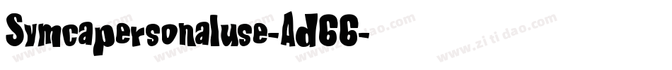 Symcapersonaluse-Ad66字体转换
