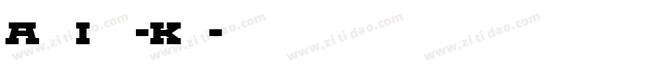 AegisItalic-Kxm7字体转换