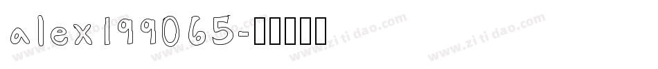 alex199065字体转换