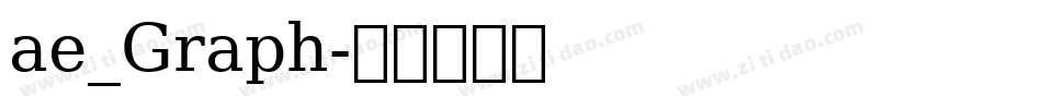 ae_Graph字体转换