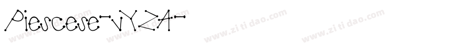 Piescese-vYZA字体转换