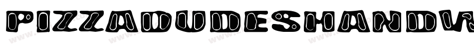 PizzaDudesHandwriting字体转换