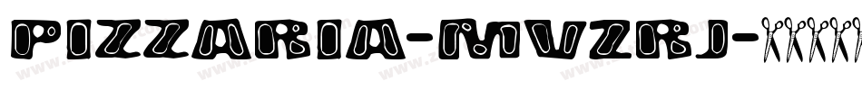 Pizzaria-MVZrJ字体转换