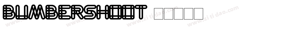 BumberShoot字体转换