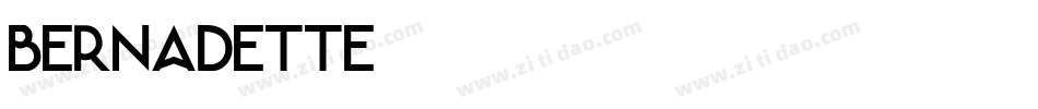 bernadette字体转换