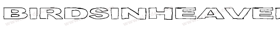 Birdsinheaven-aalm字体转换