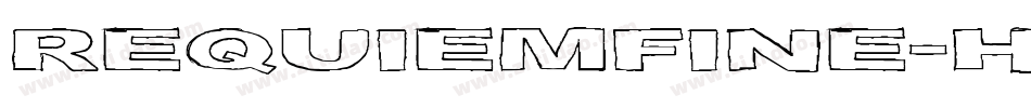 RequiemFine-HTF-Roman字体转换