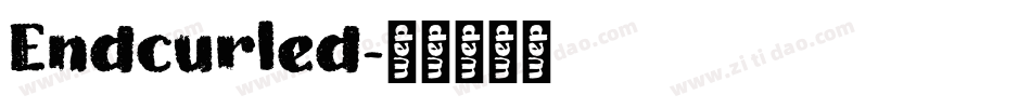 Endcurled字体转换