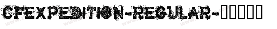 CFExpedition-Regular字体转换
