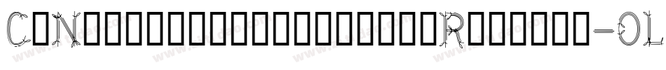 CfNelsonoldnewspaperRegular-0LYR字体转换