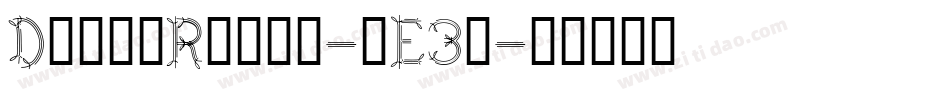 DwarfRunes-jE3y字体转换