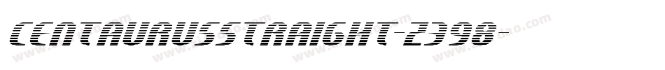 CentaurusStraight-Z398字体转换