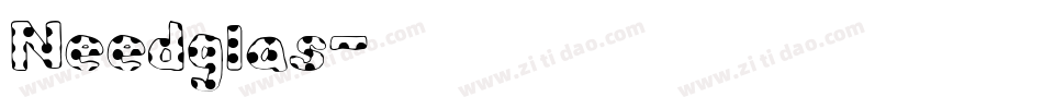 Needglas字体转换