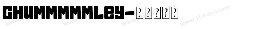 Chummmmmley字体转换
