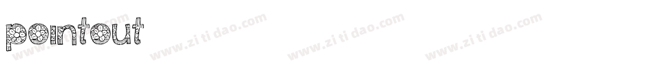 POINTOUT字体转换
