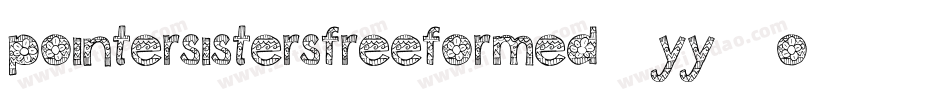 PointersistersFreeformed-Yy5O字体转换