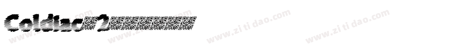 Coldiac-2字体转换