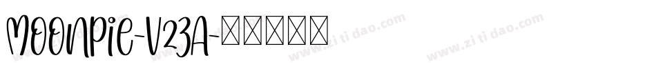 Moonpie-v2zA字体转换