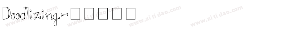 Doodlizing字体转换