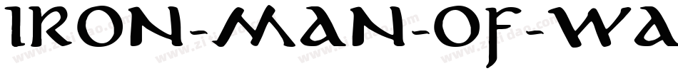 IRON-MAN-OF-WAR-001B-NCV字体转换