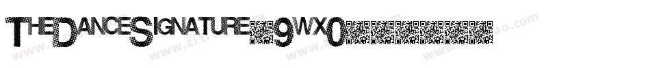 TheDanceSignature-9wx0字体转换