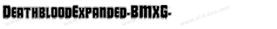 DeathbloodExpanded-BMXG字体转换