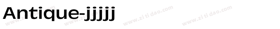 Antique字体转换