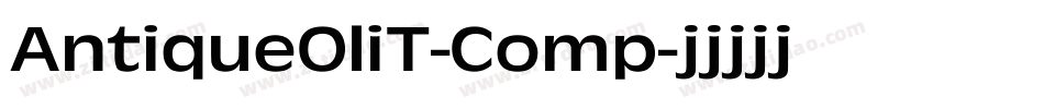 AntiqueOliT-Comp字体转换