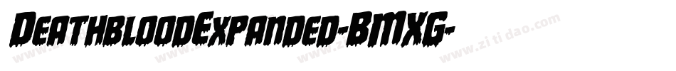 DeathbloodExpanded-BMXG字体转换