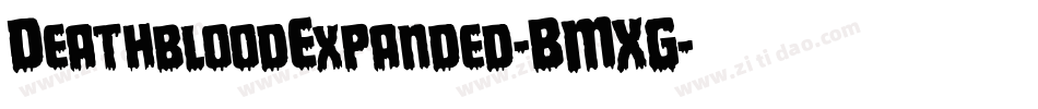 DeathbloodExpanded-BMXG字体转换