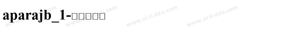 aparajb_1字体转换