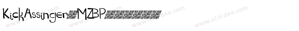 KickAssinger-MZBP字体转换